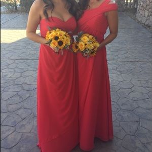 Morilee Elegantly Draped Chiffon Bridesmaid Dress